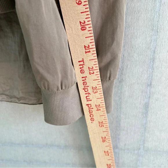 EUROPEAN CULTURE Design by David Peppicelli Zip Jacket Tan Size Large - Picture 10 of 15